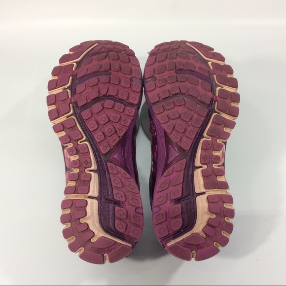 Brooks 8.5/6.6/40 GTS I7 Adrenaline Purple Running Shoes - Picture 5 of 11